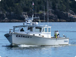 east coast usa lobster boat heading out
