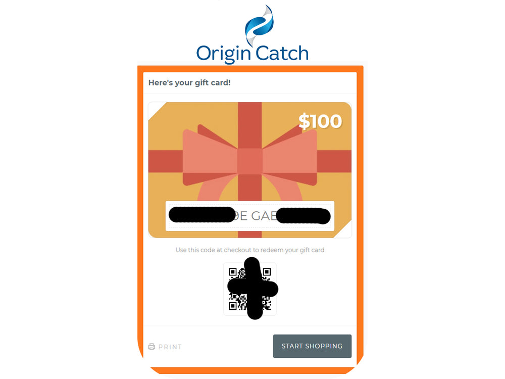 Gift Cards for origincatch.com