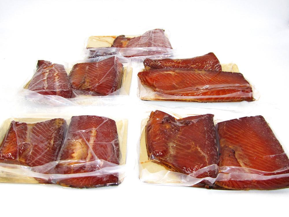 Smoked Wild Alaskan King Salmon by the pound